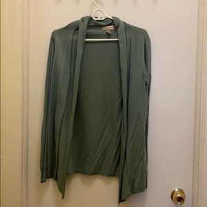 Green Forever21 cardigan